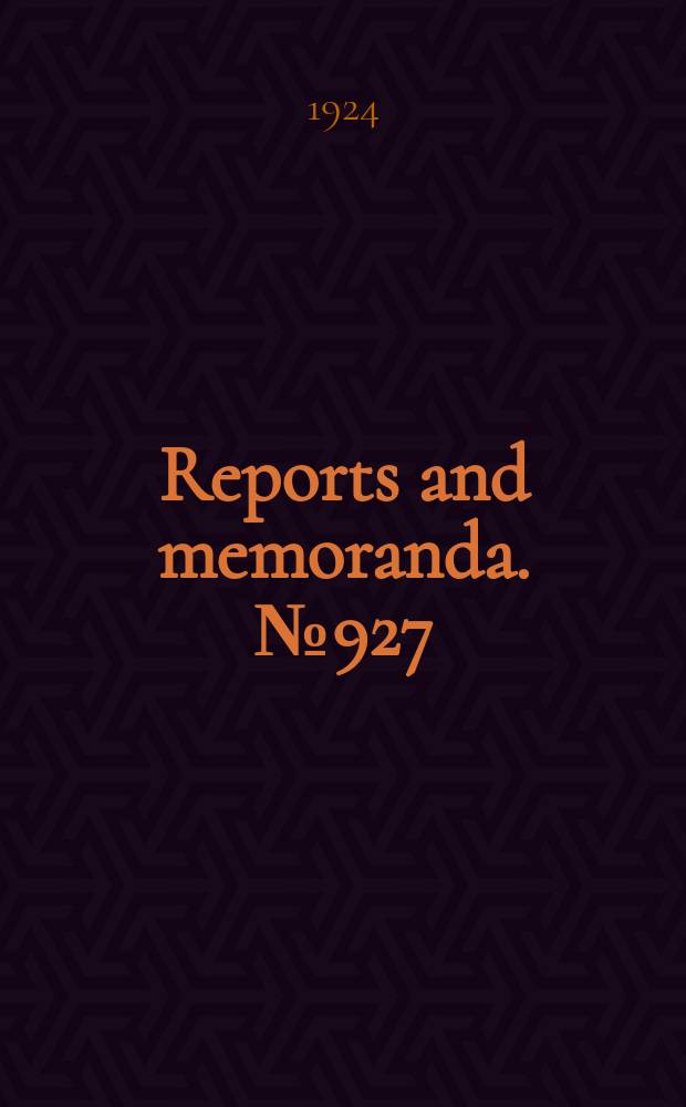 Reports and memoranda. №927 : The characteristics of think aerofoil
