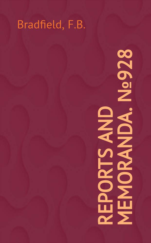Reports and memoranda. №928 : Test of four thick aerofoils R.A.F.30,31,32 and 33