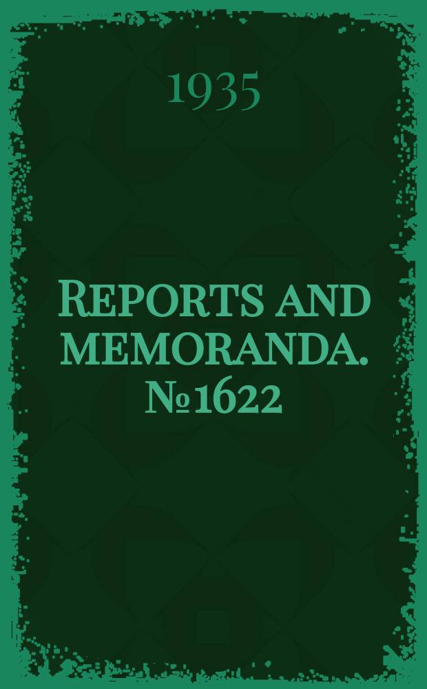 Reports and memoranda. №1622 : Flow in the boundary layer of streamline bodies