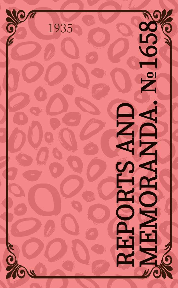 Reports and memoranda. №1658 : A new surface extensometer