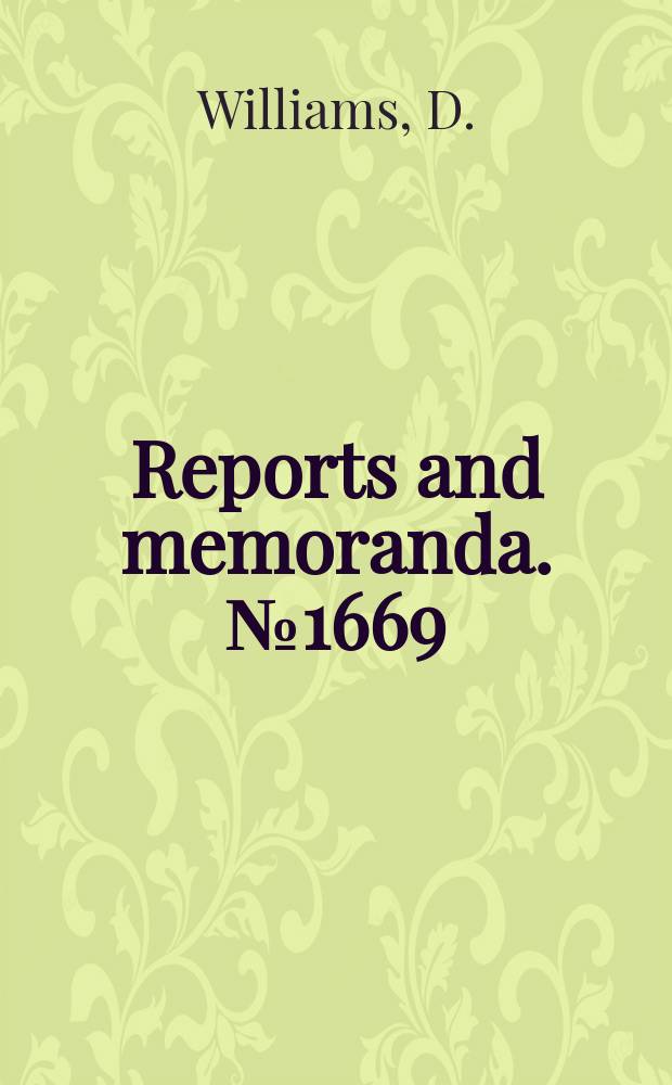 Reports and memoranda. №1669 : Behaviour in bending of the thinwalled tubes and channels
