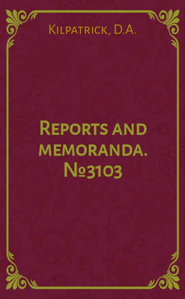 Reports and memoranda. №3103 : Aspect-ratio effects on compressor cascade blade flutter