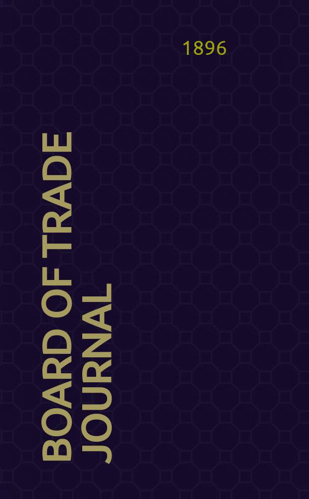 Board of trade journal