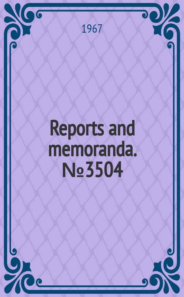 Reports and memoranda. №3504 : The linearized flow field of a relaxing gas through a non-uniform channel and in a jet at supersonic speeds