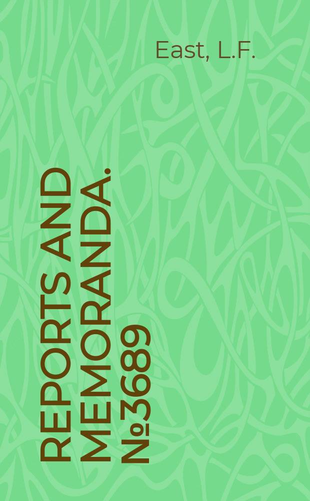 Reports and memoranda. №3689 : The measurement of ground effect using a fixed