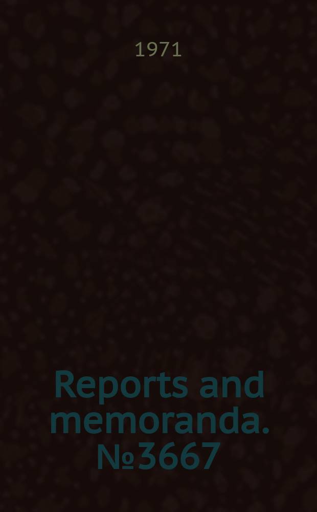 Reports and memoranda. №3667 : The velocities induced by...