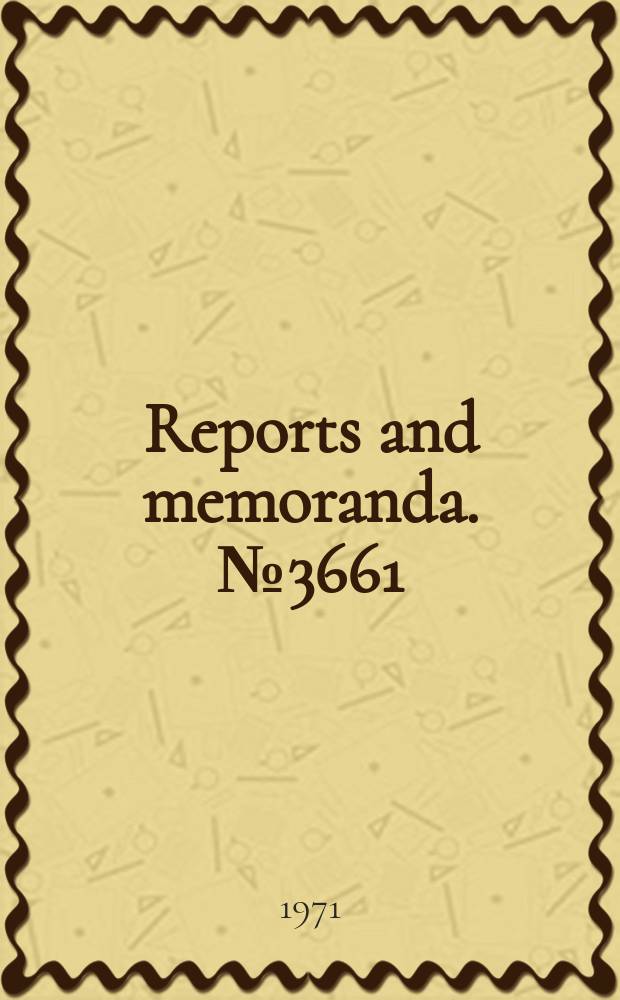 Reports and memoranda. №3661 : Measurements of section pressure