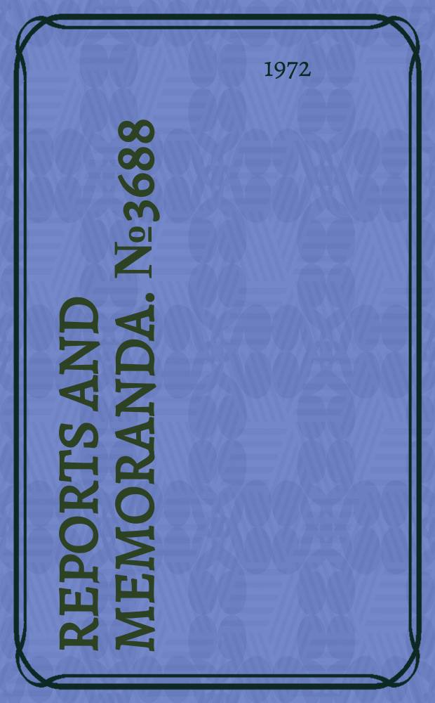 Reports and memoranda. №3688 : An investigation of annular aerofoils for turbofan...