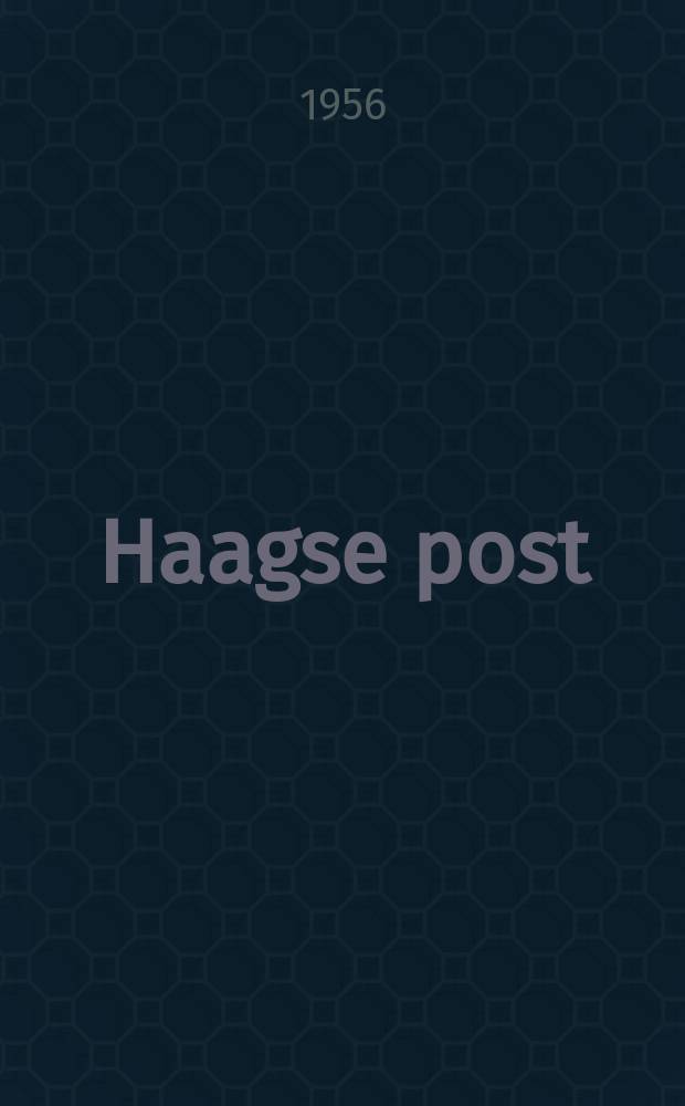 Haagse post