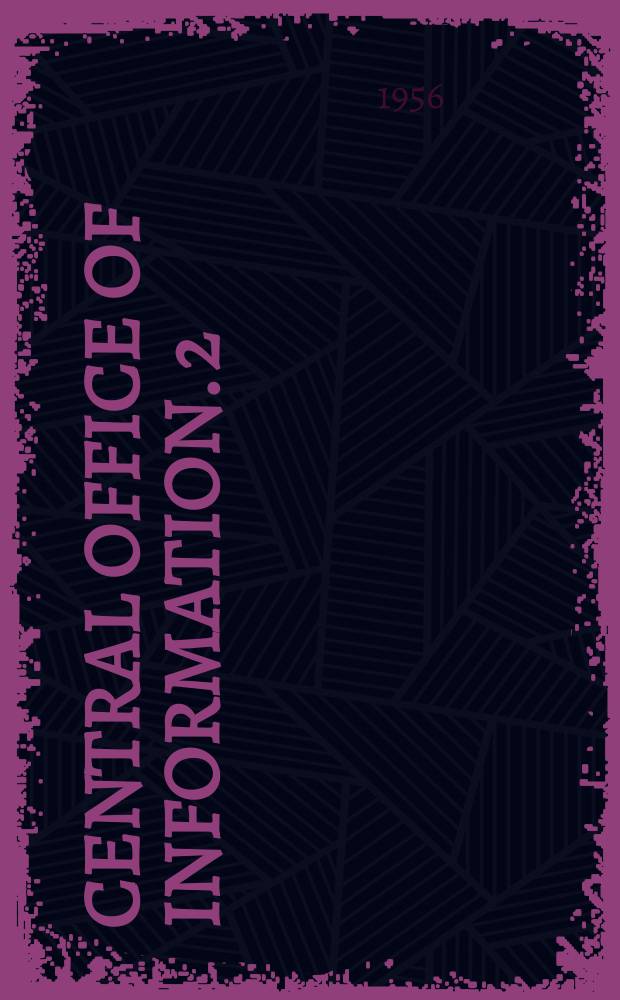 Central office of information. 2 : The Commonwealth and nuclear development