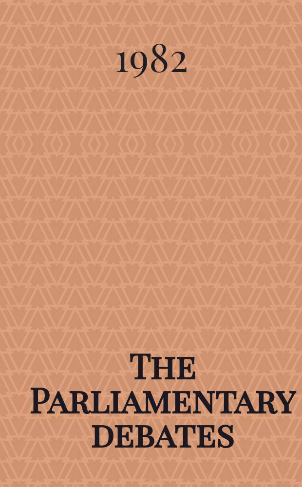 The Parliamentary debates (Hansard) : Official report ... of the ...Parliament of the United Kingdom of Great Britain and Northern Ireland. Vol.34, December13 - December23