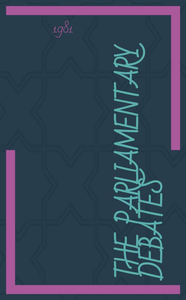 The Parliamentary debates (Hansard) : Official report ... of the ...Parliament of the United Kingdom of Great Britain and Northern Ireland. Vol.9, July20 - July31