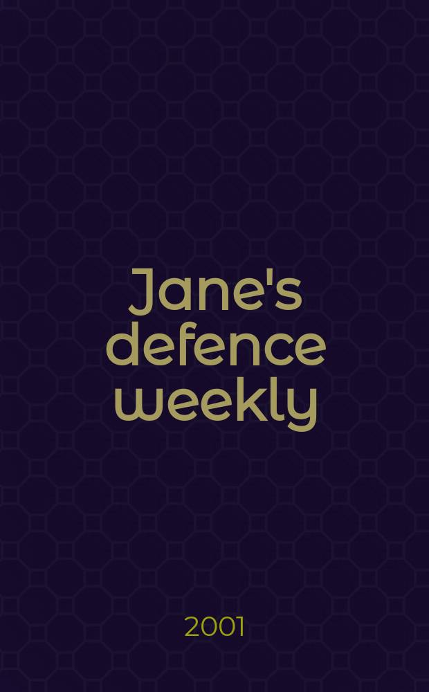 Jane's defence weekly : An intern. Thomson publ. Vol.36, №1