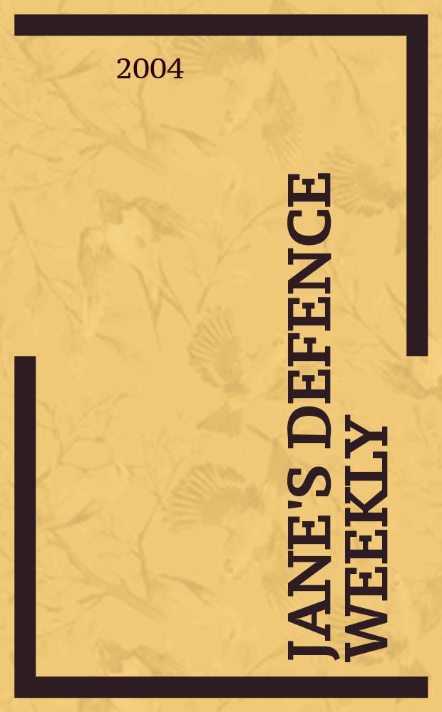 Jane's defence weekly : An intern. Thomson publ. Vol.41, №16