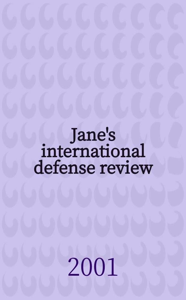 Jane's international defense review : Jane's IDR. Vol.34, №[7]