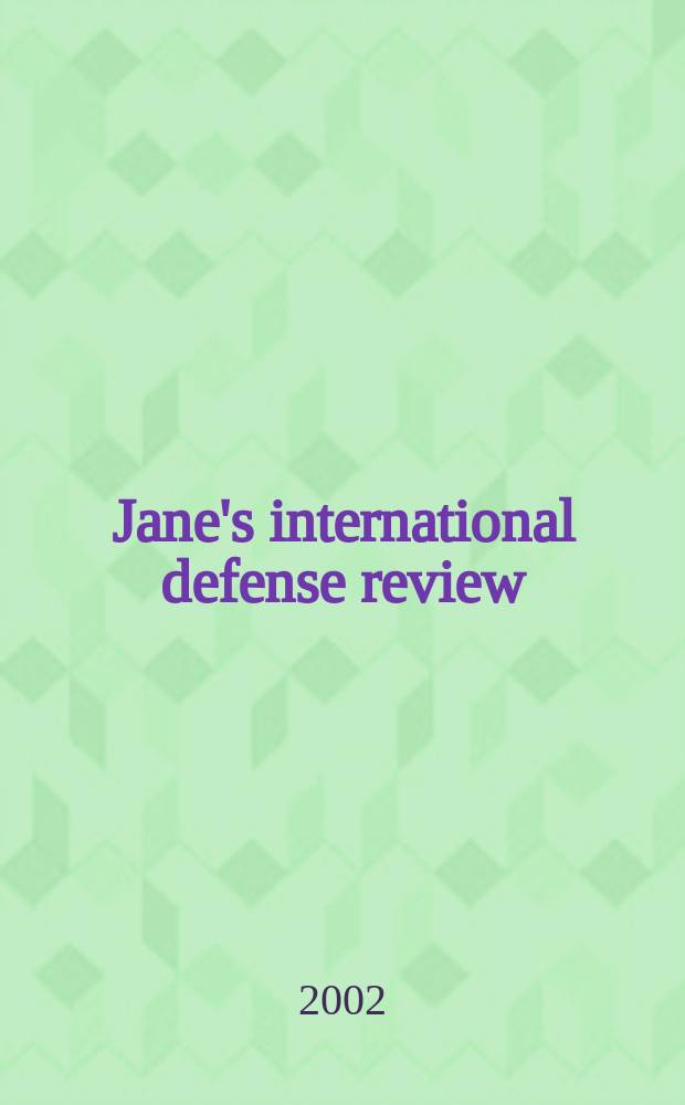 Jane's international defense review : Jane's IDR. Vol.35, April