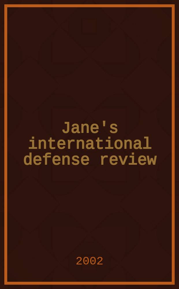 Jane's international defense review : Jane's IDR. Vol.35, July