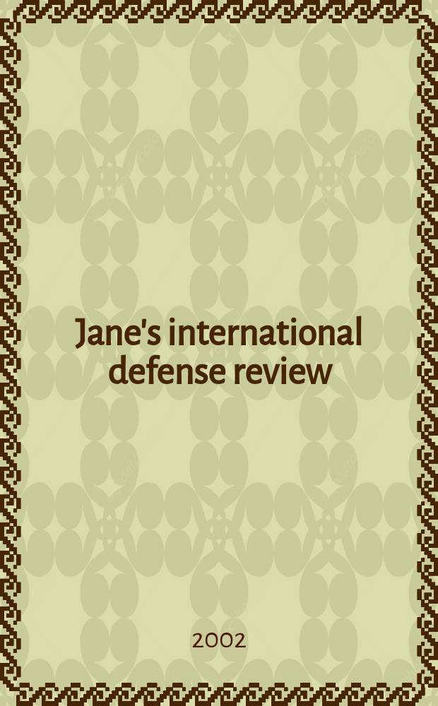 Jane's international defense review : Jane's IDR. Vol.35, October