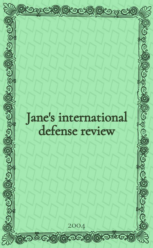 Jane's international defense review : Jane's IDR. Vol.37, March
