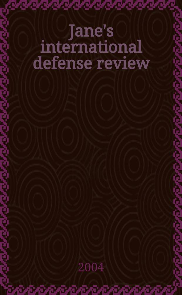 Jane's international defense review : Jane's IDR. Vol.37, June