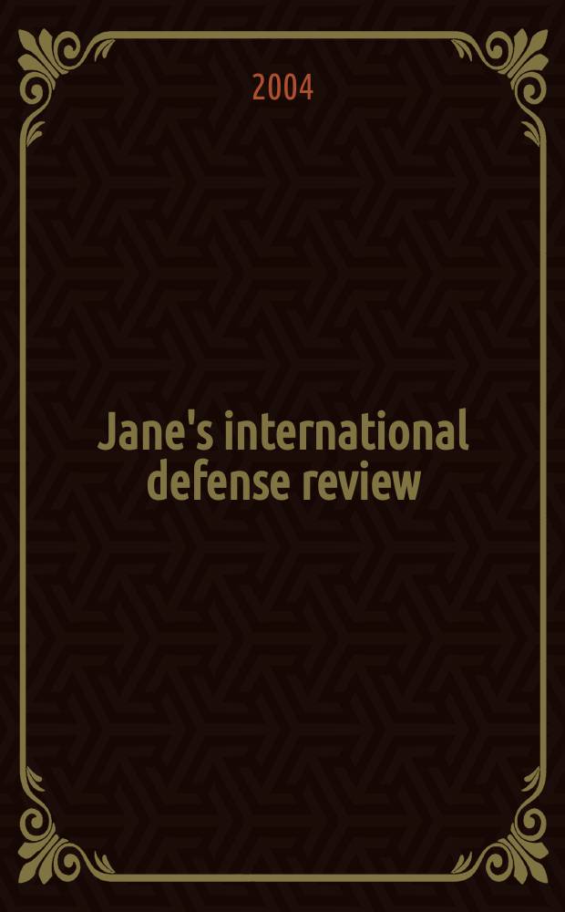 Jane's international defense review : Jane's IDR. Vol.37, October