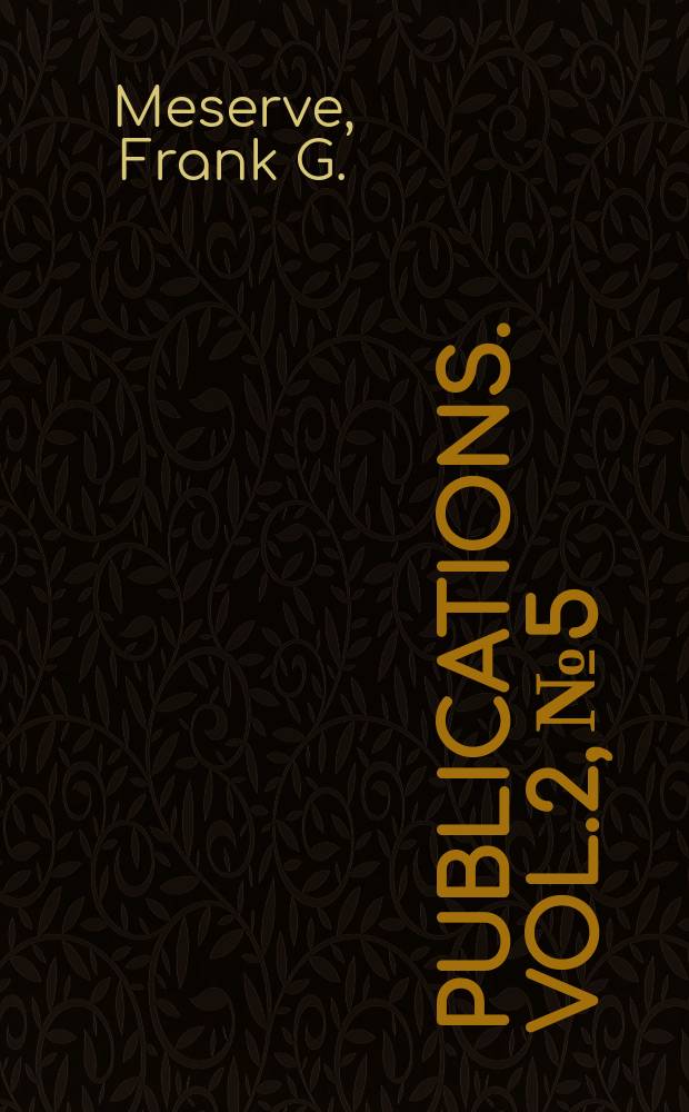 [Publications]. Vol.2, №5 : Some monogenetic Trematodes from the Galapagos Islands and the neighboring Pacific
