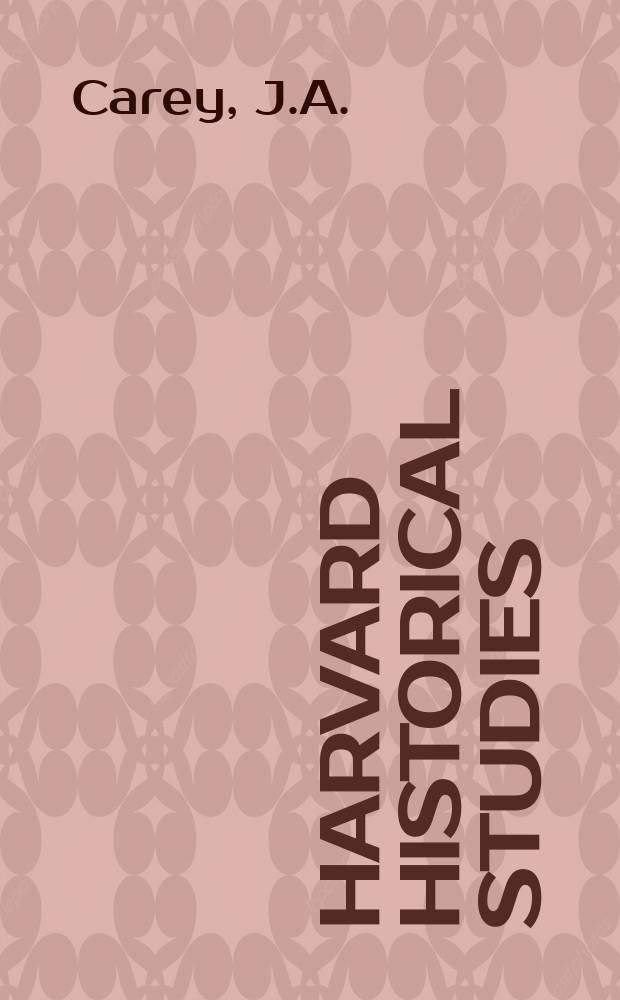 Harvard historical studies : Publ. under the direction of the Department of history from the income of the Henry Warren Torrey fund. Vol.99 : Juridicial reform in France before the Revolution of 1789