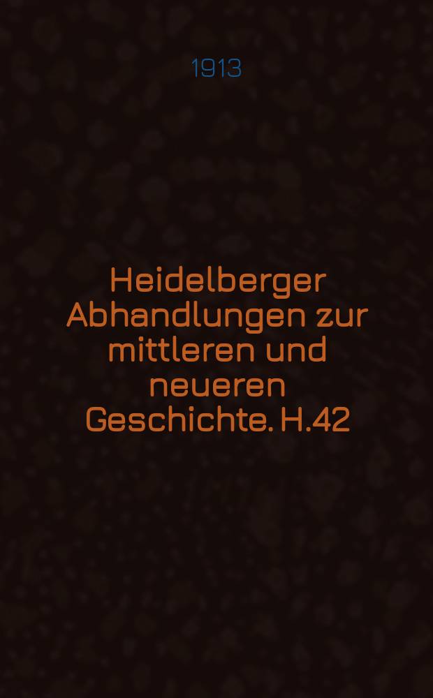 Heidelberger Abhandlungen zur mittleren und neueren Geschichte. H.42 : Napoleon III. und sein Heer ...