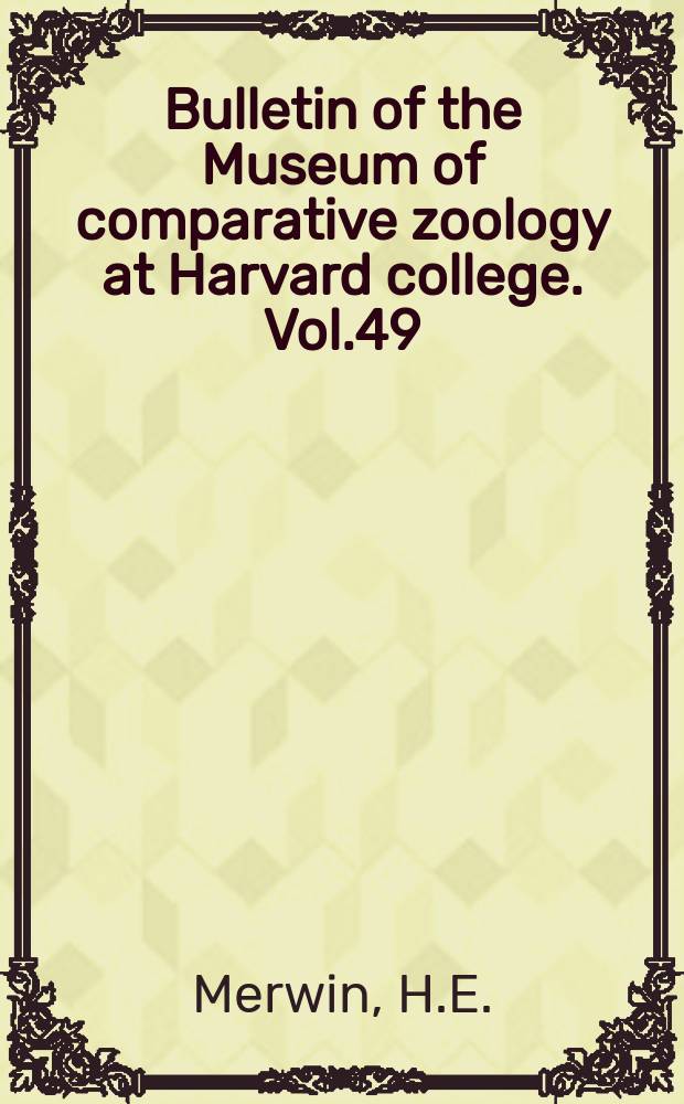 Bulletin of the Museum of comparative zoology at Harvard college. Vol.49 : Some late Wisconsin and post-Wisconsin shore-lines of northwestern Vermont