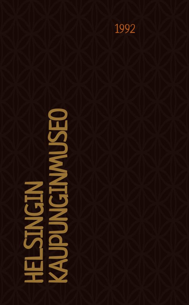 Helsingin kaupunginmuseo : Memoria. 7 : Olympiakaupunki Helsinki