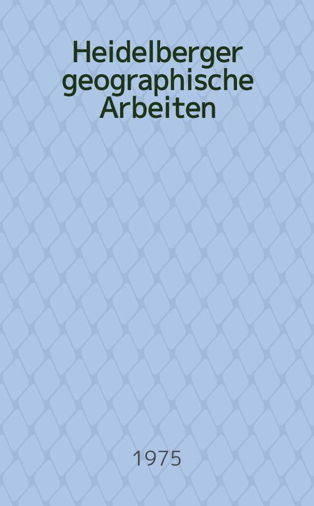 Heidelberger geographische Arbeiten : [Hrsg. von der] Geographischen Instituts der Universität Heidelberg. H.43 : Citruswirtschaft in Israel