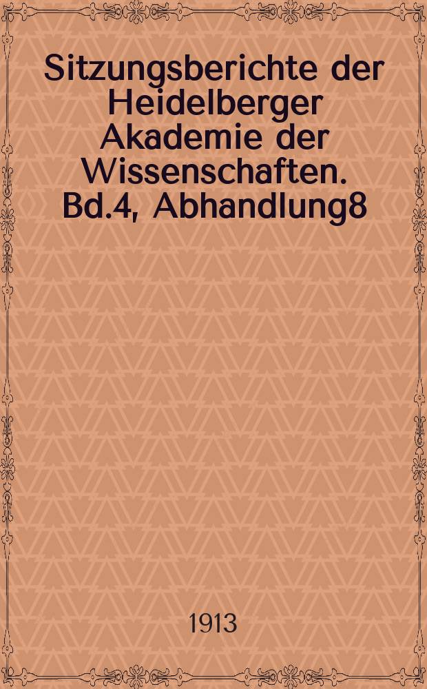Sitzungsberichte der Heidelberger Akademie der Wissenschaften. Bd.4, Abhandlung8 : Zum Falscheid des Papyrus Halensis T (Δικαιώματα)