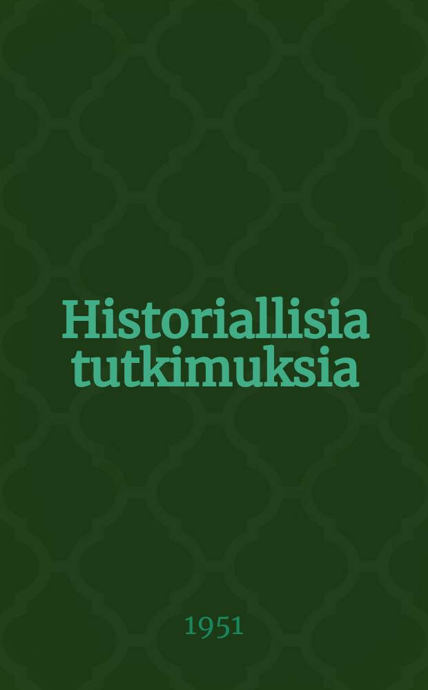 Historiallisia tutkimuksia : julkaissut Suomen historiallinen seura. 35 : Adolf Ivar Arwidsson isänmaallisena herättäjänä