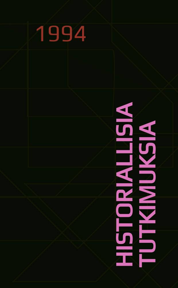 Historiallisia tutkimuksia : julkaissut Suomen historiallinen seura : Joko Teillä on primuskeitin?