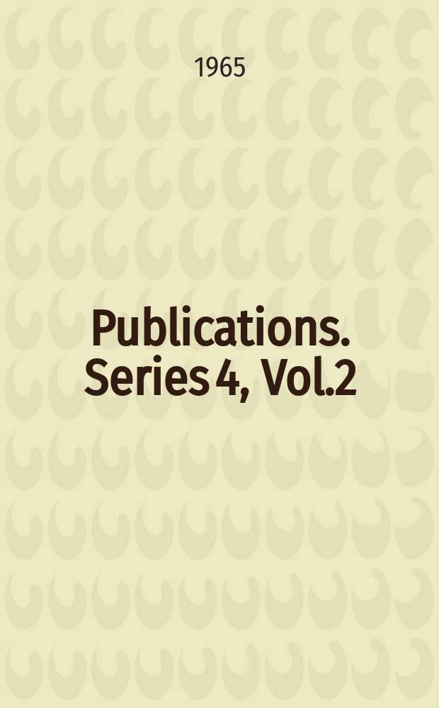 [Publications]. Series 4, Vol.2 : Documents illustrating the rule of Walter de Wenlok, abbot of Westminster, 1283-1307
