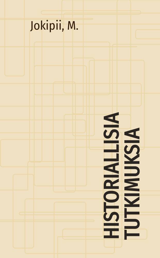 Historiallisia tutkimuksia : julkaissut Suomen historiallinen seura. 48,1 : Suomen kreivi - ja vapaaherrakunnat