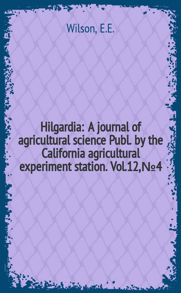 Hilgardia : A journal of agricultural science Publ. by the California agricultural experiment station. Vol.12, №4 : Host organs attacked by bacterial carker of stone fruit. Factors affecting development of the bacterial canker of stone fruits. Some factors affecting the susceptibility of plants to fire blight