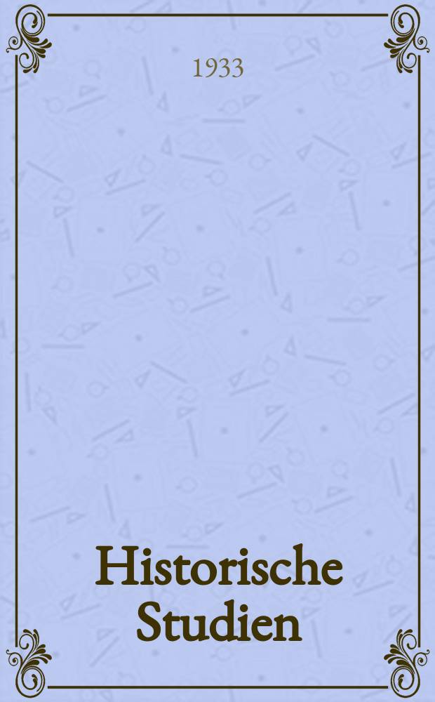 Historische Studien
