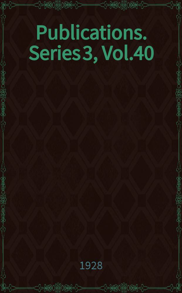 [Publications]. Series 3, Vol.40 : William of Malmesbury. The Vita Wulfstani