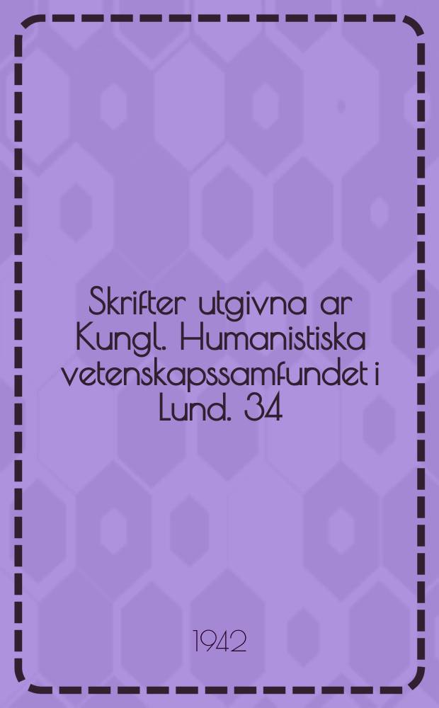 Skrifter utgivna ar Kungl. Humanistiska vetenskapssamfundet i Lund. 34 : New tombs at Dendra near Midea