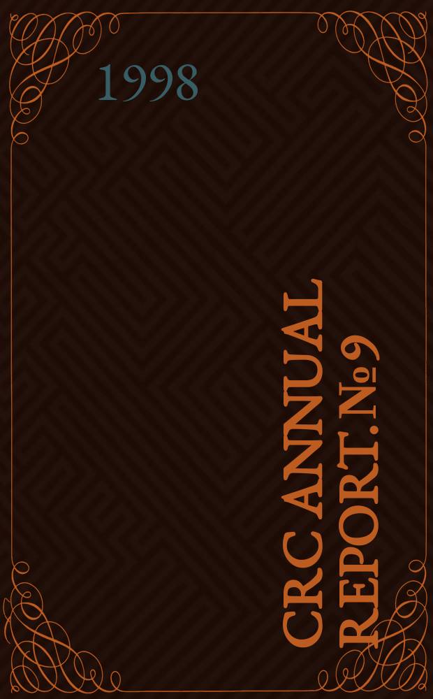 CRC annual report. №9