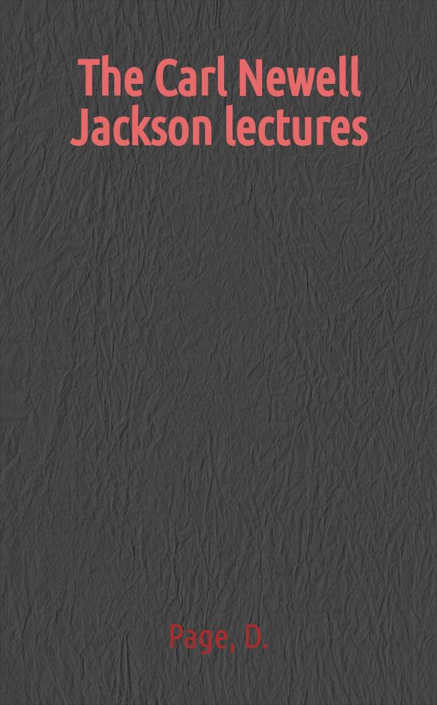The Carl Newell Jackson lectures : Folktales in Homer's Odyssey