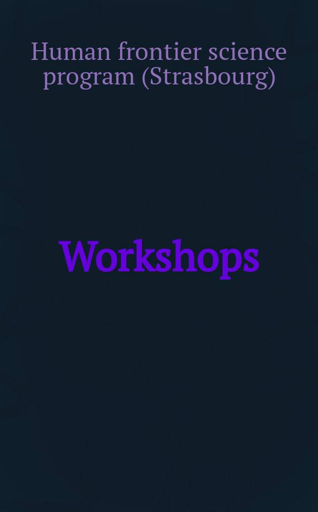 Workshops
