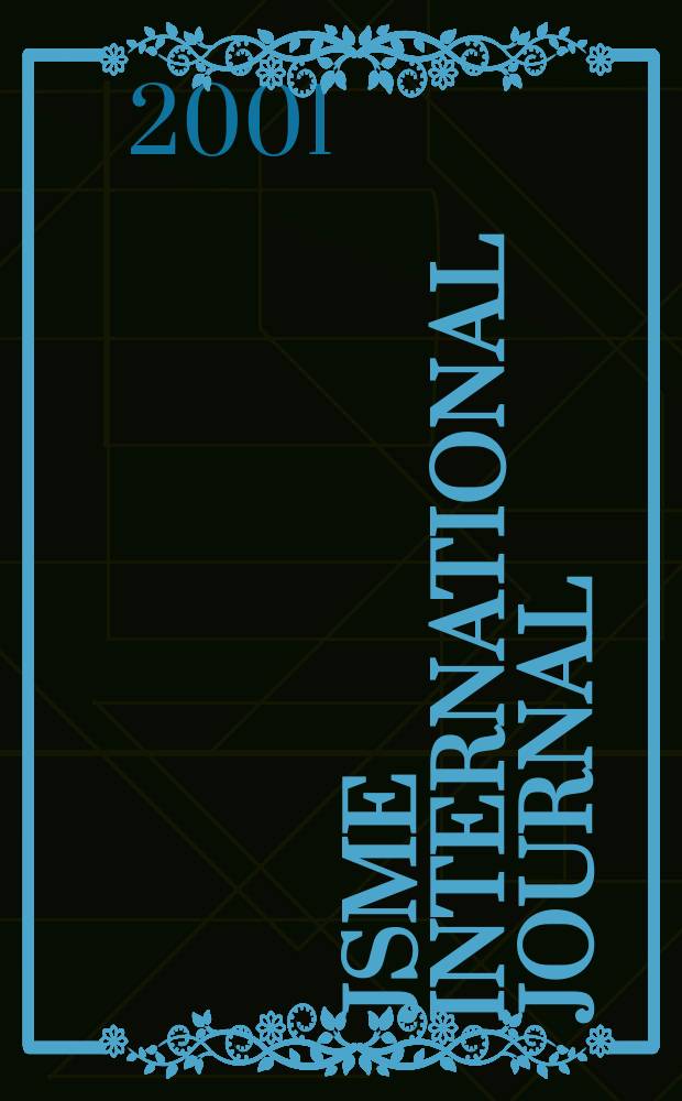 JSME international journal : Ser.B. Fluids and thermal engineering. Vol.44, №2