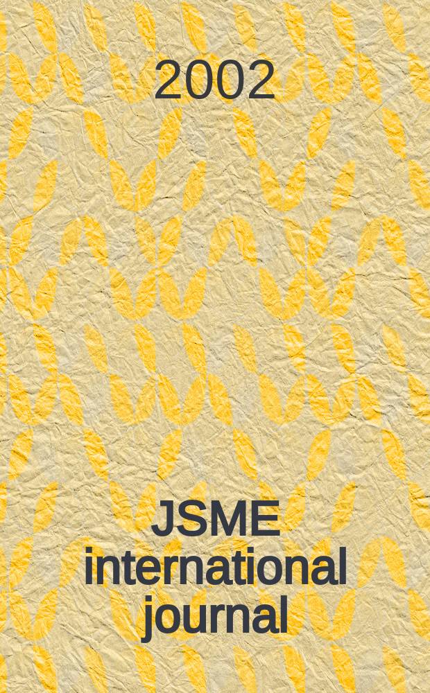 JSME international journal : Ser.B. Fluids and thermal engineering. Vol.45, №4