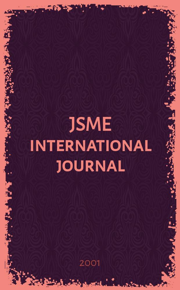 JSME international journal : Ser. C. Dynamics, control, robotics, design and manufacturing. Vol.44, №1