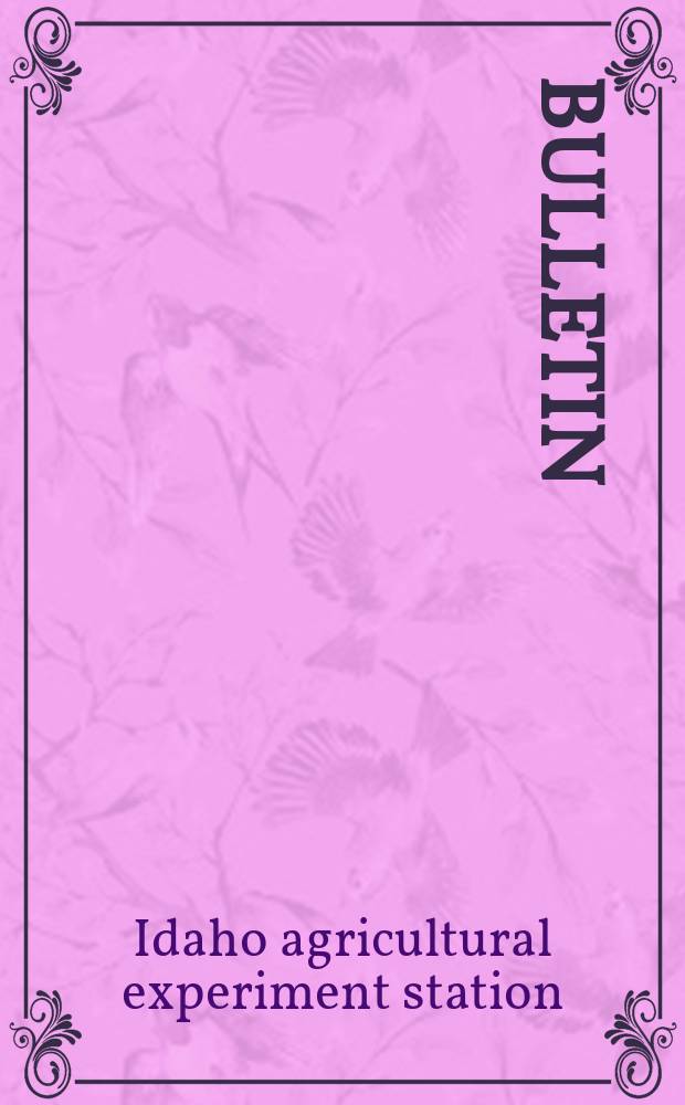 Bulletin