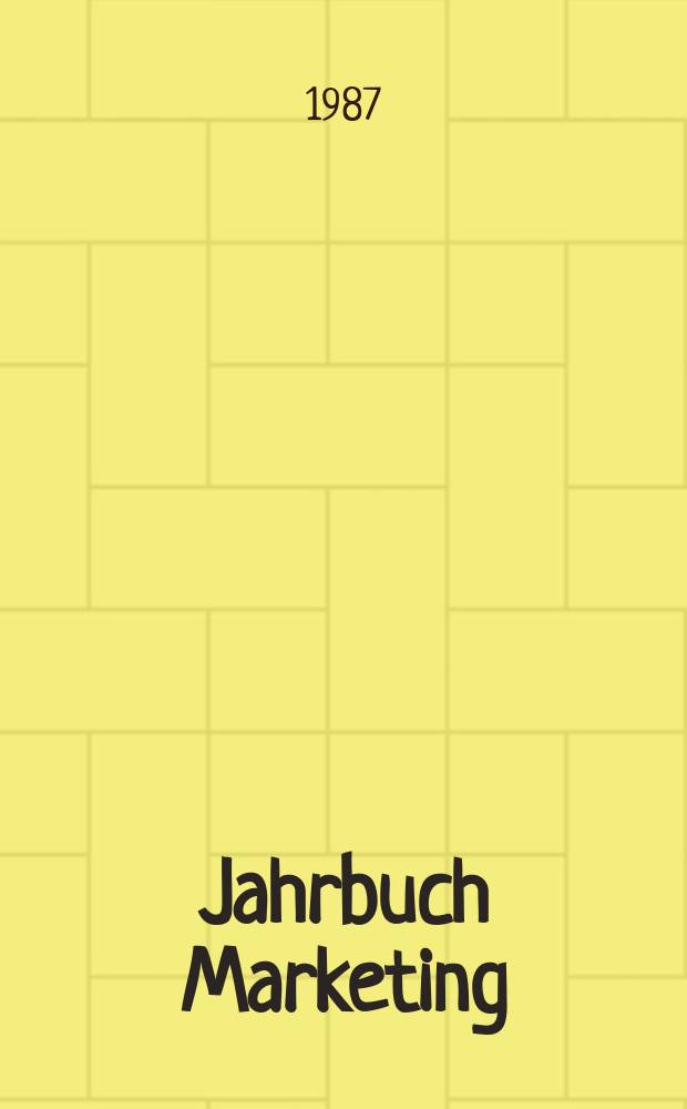 Jahrbuch Marketing