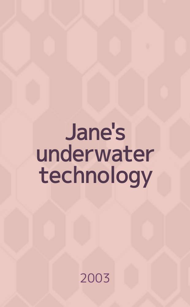 Jane's underwater technology