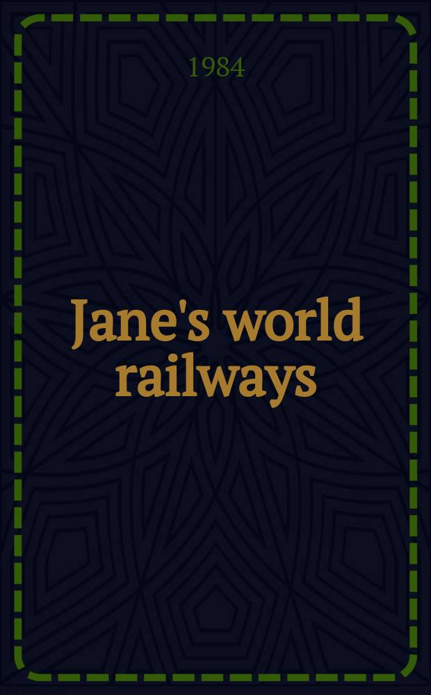 Jane's world railways
